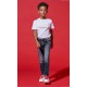 Miękkie jeansy chłopięce skinny Diesel 005856 - B - markowe spodnie dla chłopca