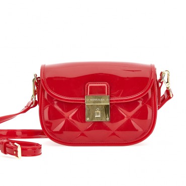 Czerwona torebka dla dziewczynki Monnalisa 005889 - A - tordy i plecaki dla dzieci