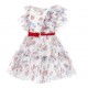 Tiulowa sukienka dla dziewczynki Monnalisa 005896 - C - sukienki balowe, komunijne, na wesele