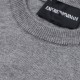 Szary sweter dla chłopca Emporio Armani 005905 - B - swetry dla dzieci