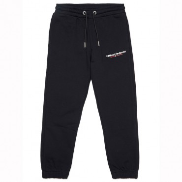 Czarne spodnie sportowe dla chłopca Diesel 005936 - A - markowe dresy dla dzieci i nastolatków