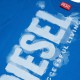 Niebieska koszulka dla chłopca Diesel 005940 - C - modne t-shirty dla dzieci i młodzieży