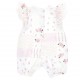 Pajacyk niemowlęcy dziewczęcy Monnalisa 005953 - B - ekskluzywne ubranka dla niemowlat