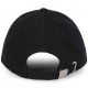 Czarna czapka z daszkiem dla dziecka Karl 005981 - B - bejsbolówka chłopięca