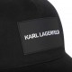 Czarna czapka z daszkiem dla dziecka Karl 005981 - C - bejsbolówka chłopięca