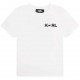 Biały t-shirt dla chłopca Karl Lagerfeld 005985 - C - markowa koszulka dla dziecka