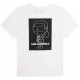 Biały t-shirt dla chłopca Karl Lagerfeld 005985 - D - markowa koszulka dla dziecka