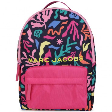 Kolorowy plecak dla dziewczynki Marc Jacobs 005989 - A - plecaki dla dzieci