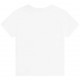 Biała koszulka dla dziewczynki Marc Jacobs 005993 - B - markowe t-shirty dla dzieci