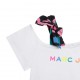 Asymetryczna bluzka dziewczęca Marc Jacobs 005994 - D - stylowe koszulki dla dzieci