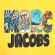 Żółta koszulka dla dziecka Marc Jacobs 006004 - D - kolorowe t-shirty dla dzieci