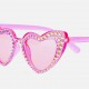 Okulary przeciwsłoneczne dla dziewczynki Monnalisa 006015 - C - różowe oprawki