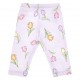 Fioletowe legginsy niemowlęce Monnalisa 006018 - B - ubranka dla dziewczynki