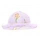 Lawendowy kapelusz niemowlęcy Monnalisa 006020 - B - miękkie, letnie kapelusze dla maluchów