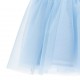 Sukienka dziewczęca z falbaną Monnalisa 006031 - D - modne ubrania dla dzieci