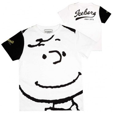 Koszulka chłopięca Charlie Brown Iceberg 006043 - A - stylowe koszulki dla dzieci i nastolatków