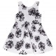 Sukienka dziewczęca z szelkami Pinko Up 006050 - A - wizytowe ubrania dla dzieci