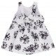 Sukienka dziewczęca z szelkami Pinko Up 006050 - C - wizytowe ubrania dla dzieci