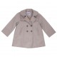 Beżowy płaszcz dla dziewczynki Pinko Up 006059 - A - płaszcze dla maluchów