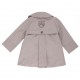 Beżowy płaszcz dla dziewczynki Pinko Up 006059 - B - płaszcze dla maluchów