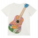 T-shirt dziecięcy z gitarą Stella McCartney 006080 - A - koszulki dla dziewczynek