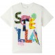 Koszulka dziewczęca z nadrukiem Stella 006084 - A - markowe t-shirty dla dzieci