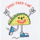 Biały t-shirt chłopięcy Taco Stella McCartney 006085 - B - zabawne koszulki dla dzieci 
