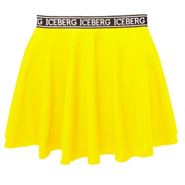 Rozkloszowana spódnica dziewczęca Iceberg 006090 - A - sklep z markowymi ubraniami dla dzieci i nastolatek