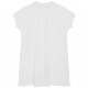 Biała sukienka polo dla dziewczynki Kenzo 006107 - B - sportowe sukienki dla dziecka