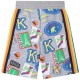 Kolorowe szorty dla chłopca Kenzo 006117 - B - krótkie spodenki dla dziecka