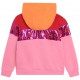 Dziewczęca bluza z kapturem Marc Jacobs 006126 - B - bluzy dla dzieci zapinane na suwak - sklep internetowy