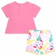 Dziewczęcy komplet dla niemowlęcia 006135 - B - zestawy odzieżowe dla niemowląt i małych dzieci