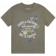 Oliwkowy t-shirt dla chłopca Zadig&Voltaire 006143 - A - bawełniana koszulka dla dziecka