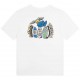 Biały t-shirt dla chłopca Zadig&Voltaire 006144 - C - ekologiczna koszulka dla dziecka z bawełny organicznej