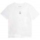 Biały t-shirt dla chłopca Zadig&Voltaire 006144 - D - ekologiczna koszulka dla dziecka z bawełny organicznej