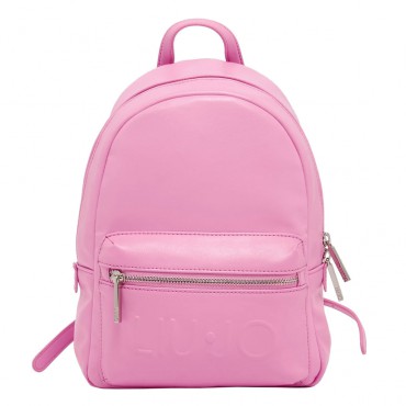 Różowy plecak dla dziewczynki Liu Jo 006181 - A - markowe torby i plecaki dla dzieci