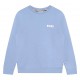 Niebieska bluza dla chłopca Hugo Boss 006191 - A - bawełniane bluzy dla dzieci