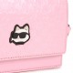Różowa torebka dziewczęca Karl Lagerfeld 006205 - D - ekskluzywne torebki dla dzieci