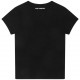 Czarna koszulka dziewczęca Karl Lagerfeld 006209 - B - markowe t-shirty dla dzieci