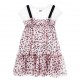 Sukienka dwuwarstwowa dla dziecka Monnalisa 006236 - C - sukienki dla dziewczynek