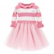 Sukienka + sweter niemowlęcy Monnalisa 006274 - B - komplet dla małej dziewczynki