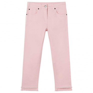 Różowe spodnie dla dziewczynki 006287