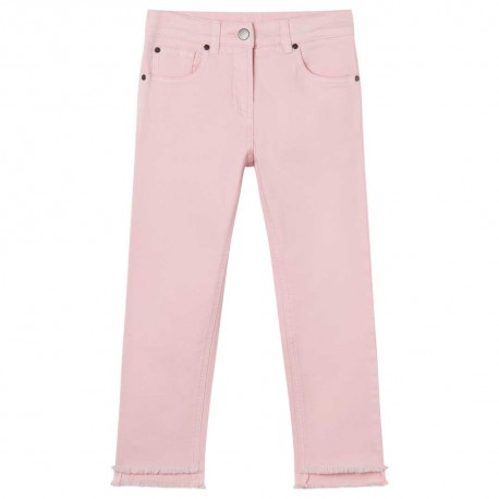 Różowe spodnie dla dziewczynki Stella McCartney 006287