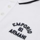 Białe polo dla chłopca Emporio Armani 006291 - B - eleganckie polówki