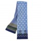 Niebieski szalik dla dziewczynki Monnalisa 006300 - B - sklep odzieżowy dla dzieci