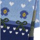 Niebieski szalik dla dziewczynki Monnalisa 006300 - C - sklep odzieżowy dla dzieci