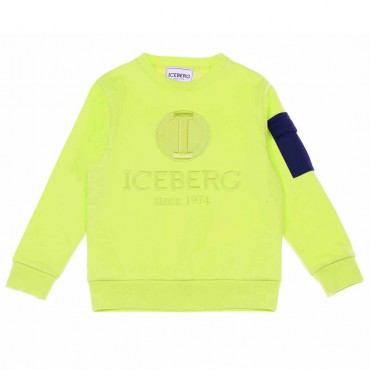 Jaskrawa bluza dla chłopca Iceberg 006335 - A - bawełniane bluzy dla dziecka