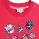 Malinowa bluza dla dziewczynki Marc Jacobs 006372 - C - kolorowe ubrania dla dziecka
