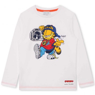 Koszulka chłopięca Garfield Marc Jacobs 006378 - A - bluzki dla dziecka