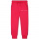 Malinowe spodnie dla dziewczynki Marc Jacobs 006383 - A - dresy dla dziecka